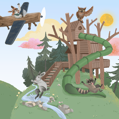 Animationsvideo Waldpark