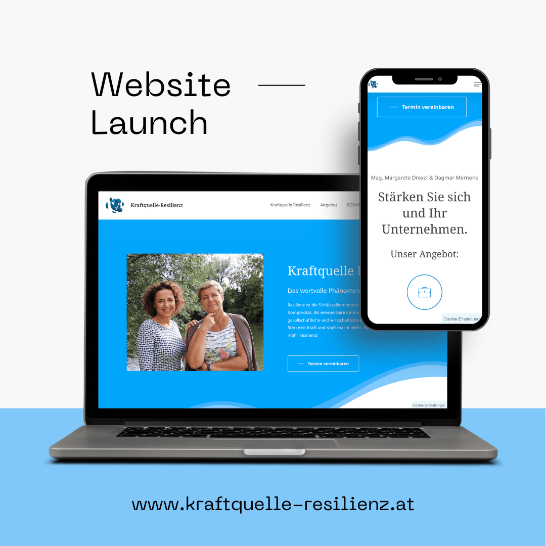 Website Launch Kraftquelle Resilienz