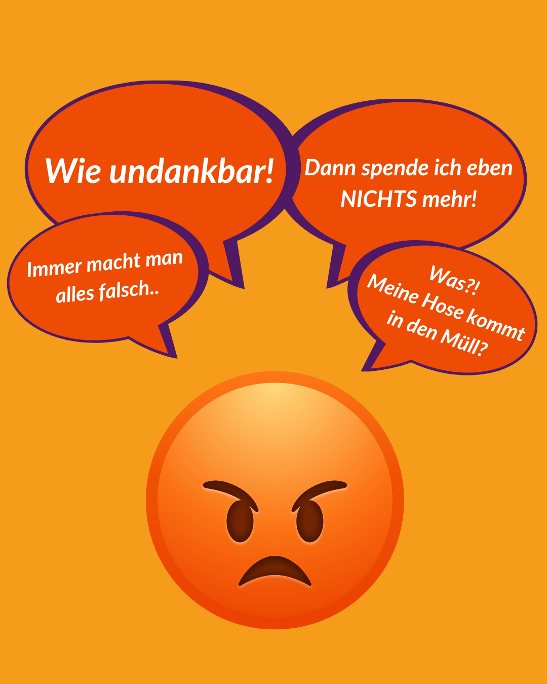 Reaktionen auf Spendenaufruf