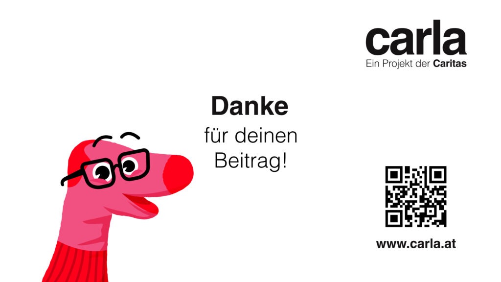Carla Kampagne Schlussbild mit Sockenpuppe