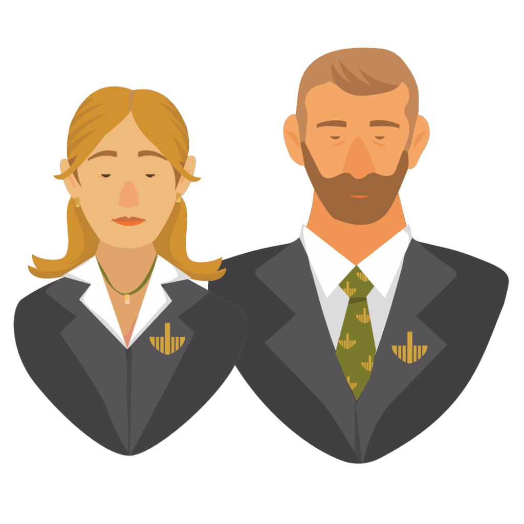 Mitarbeiter, Illustration