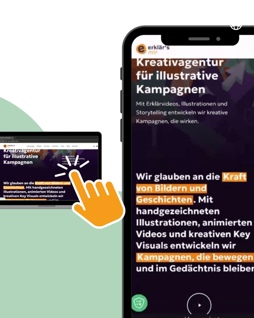Aus Platzgründen fassen wir den Sommer zusammen. Es war heiß. Es war ruhig. Es war… Sommerloch. Kommt auch mal vor. Aber: Wir haben diese Zeit genutzt, um ein bestimmtes Learning umzusetzen. Auf unserer neuen Website präsentieren wir nicht nur unser neues Angebot: Live-Zeichnen, sondern wir setzen hier ebenfalls an, um noch sichtbarer zu werden und unsere Angebote klar und deutlich zu präsentieren.