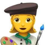 Künstlerin Emoji